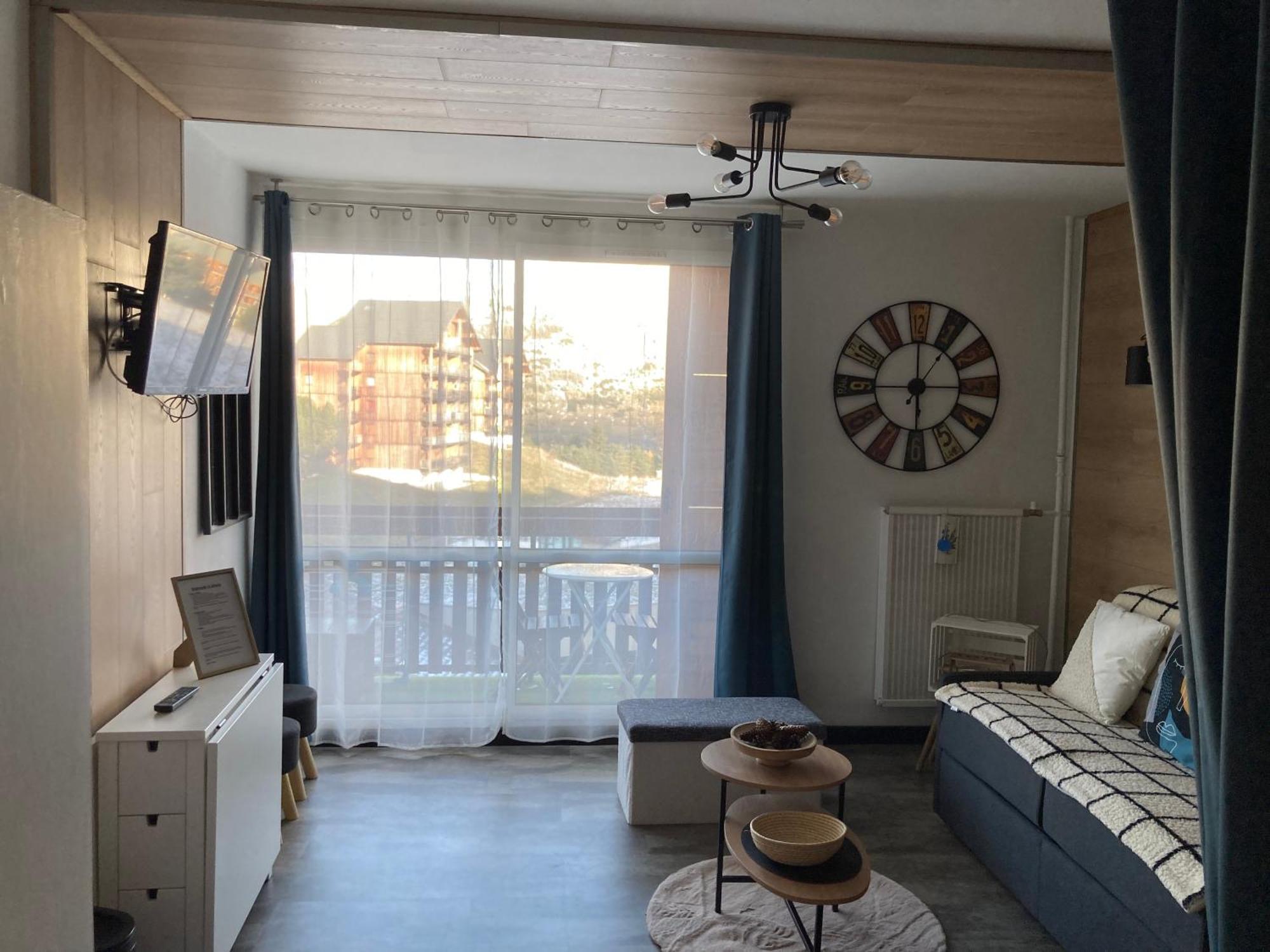 Studio cosy 5 personnes aux pieds des pistes. Saint-Étienne-en-Dévoluy Extérieur photo