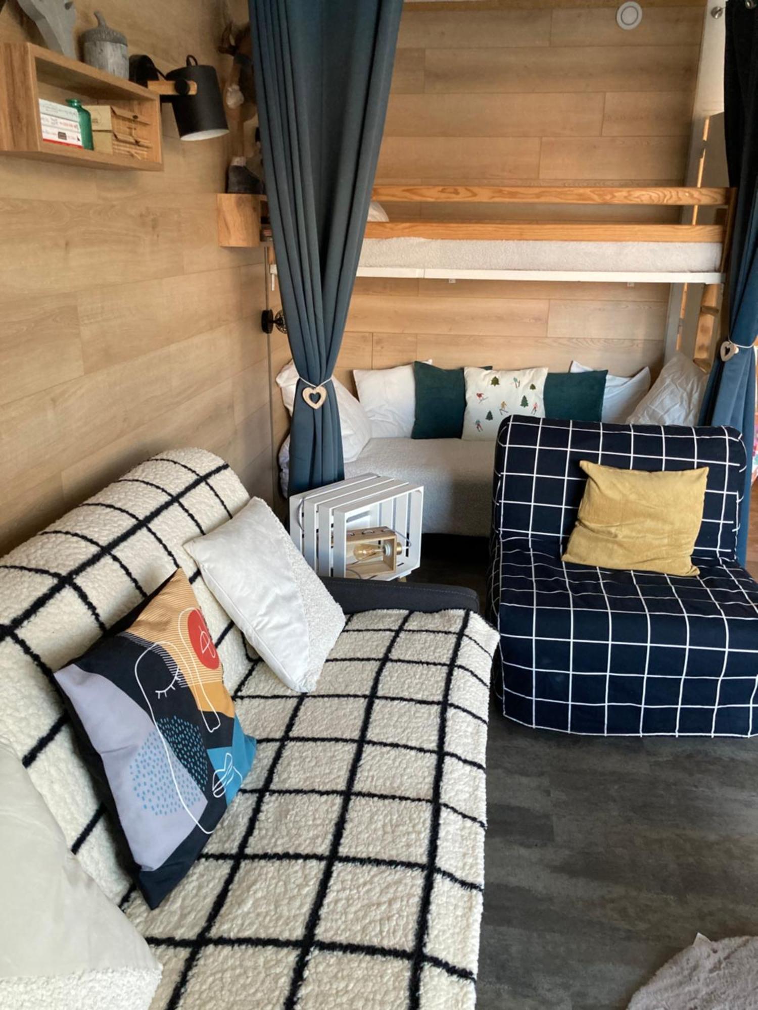 Studio cosy 5 personnes aux pieds des pistes. Saint-Étienne-en-Dévoluy Extérieur photo